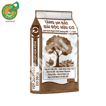 TĂNG pH ĐẤT GIẢI ĐỘC HỮU CƠ (25KG)